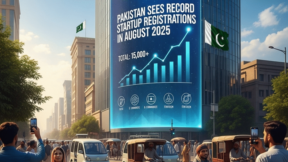 Pakistan Startup Growth Pakistan Sees Record Startup Registrations in August 2025