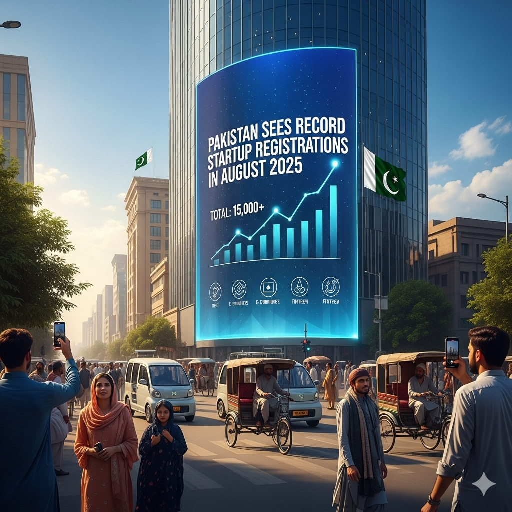 Pakistan Startup Growth Pakistan Sees Record Startup Registrations in August 2025