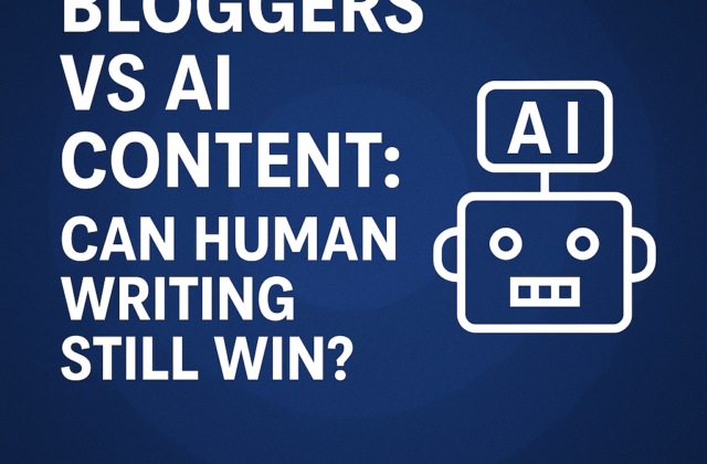 Pakistani Bloggers vs AI Content