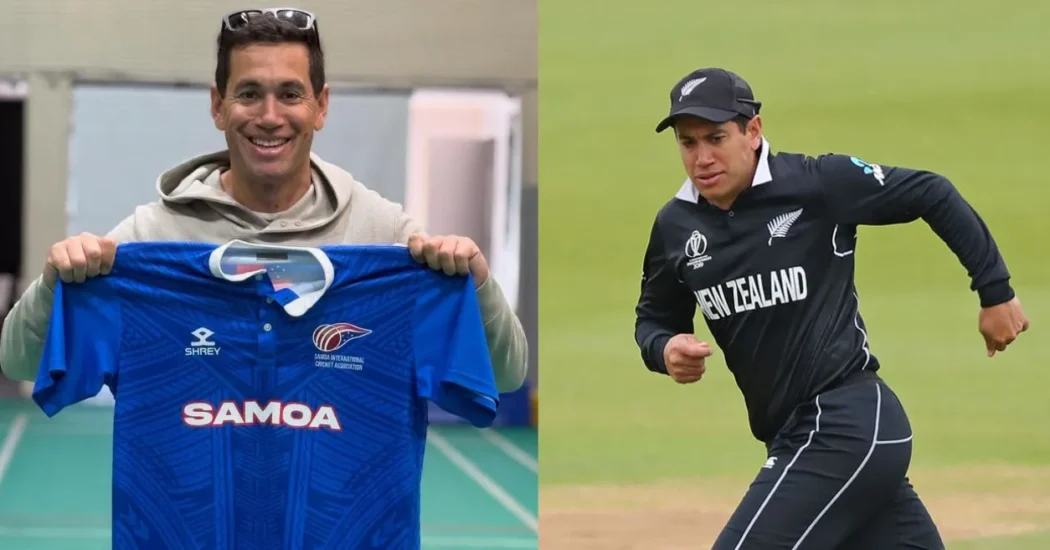 Ross Taylor Makes a Surprise Cricket Comeback for Samoa