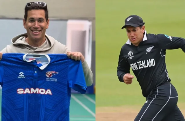 Ross Taylor Makes a Surprise Cricket Comeback for Samoa
