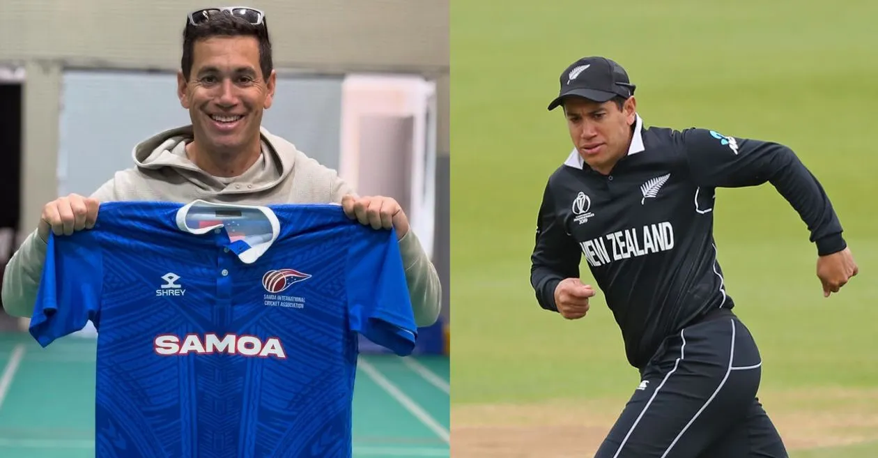 Ross Taylor Makes a Surprise Cricket Comeback for Samoa