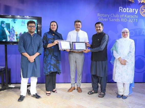 Rotary Club of Karachi Silver Sands Hosts Certificate of Appreciation Distribution Ceremony for Volunteers