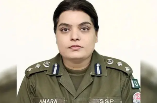 SSP Ammara Athar Appointed as Chief Administrative Officer in Punjab Safe Cities Authority