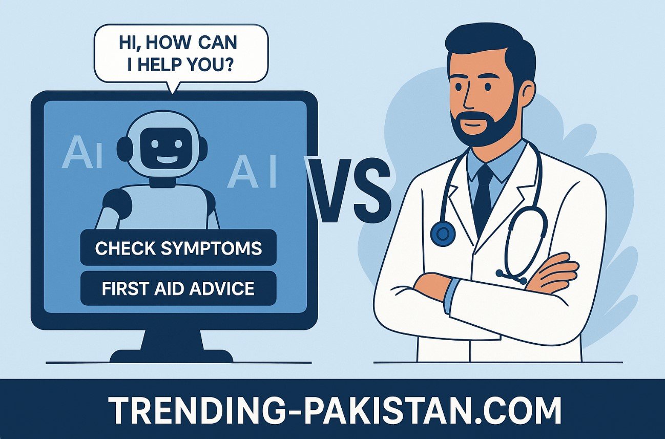 AI for Healthcare in Pakistan: Can Chatbots Replace Doctors for First Aid?