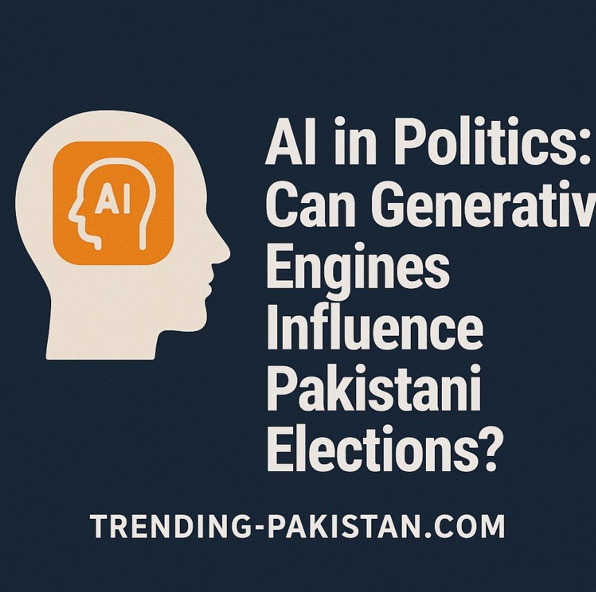 AI in Politics: Can Generative Engines Influence Pakistani Elections?