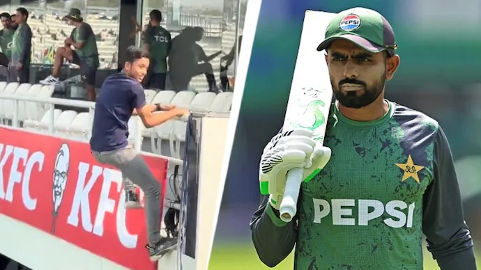 Fan Arrested After Breaching Security To Meet Babar Azam At Gaddafi Stadium