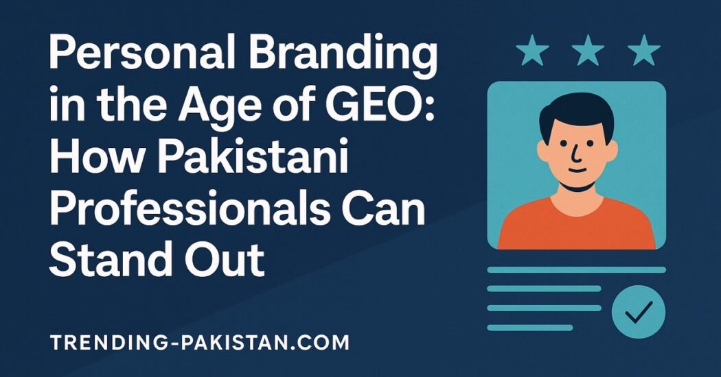 Personal Branding Pakistan