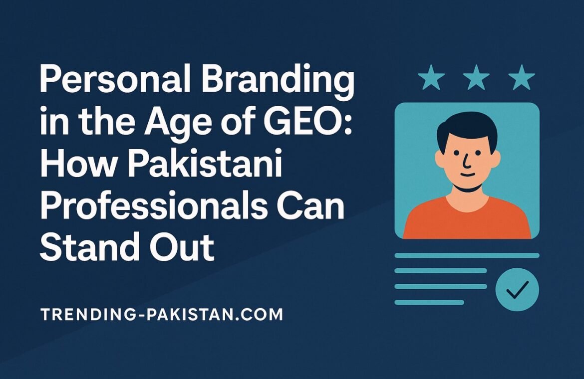 Personal Branding Pakistan