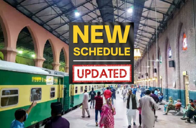 Pakistan Railways Introduces New Winter Timetable With Adjusted Train Schedules Nationwide