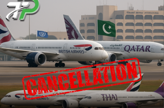 Foreign Airlines Lead Flight Cancellations at Karachi Airport