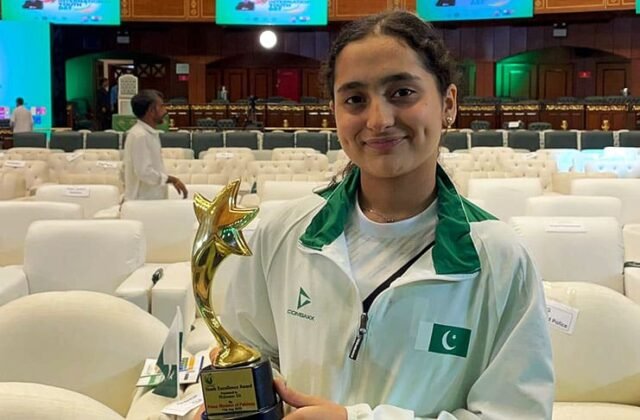 13-Year-Old Mahnoor Ali Makes History in Pakistani Squash