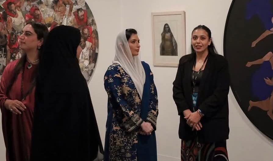 First Lady Aseefa Zardari Attends Abu Dhabi Art Exhibition