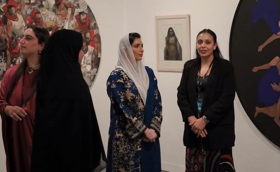 First Lady Aseefa Zardari Attends Abu Dhabi Art Exhibition