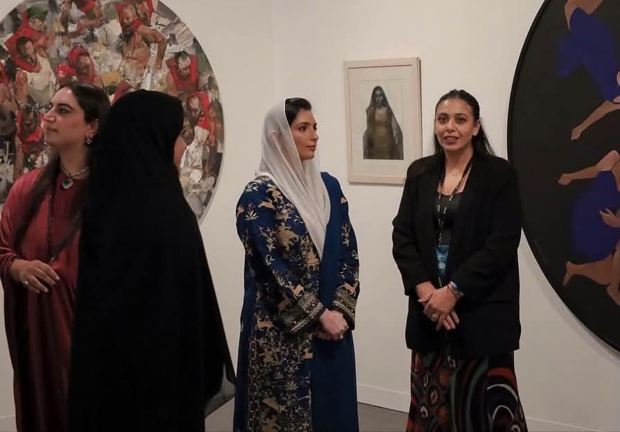 First Lady Aseefa Zardari Attends Abu Dhabi Art Exhibition