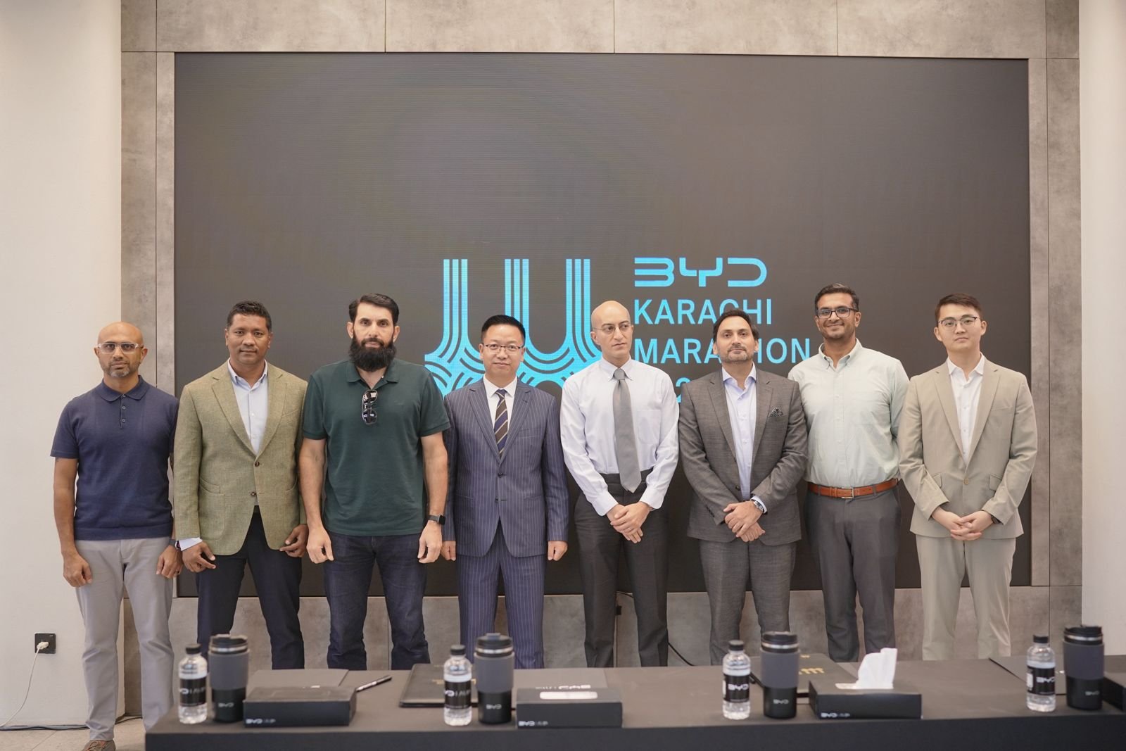 BYD Pakistan–Mega Motor Company Partners with Pakistan’s First World Athletics–Certified Karachi Marathon 2026
