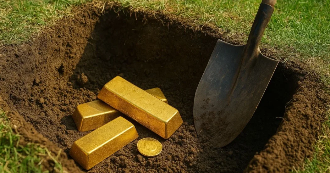 French Gold Discovery: French Homeowner Uncovers $800,000 Gold Treasure in Backyard