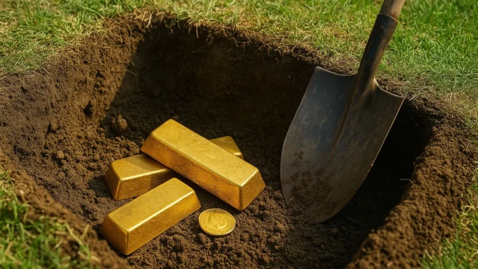French Gold Discovery: French Homeowner Uncovers $800,000 Gold Treasure in Backyard