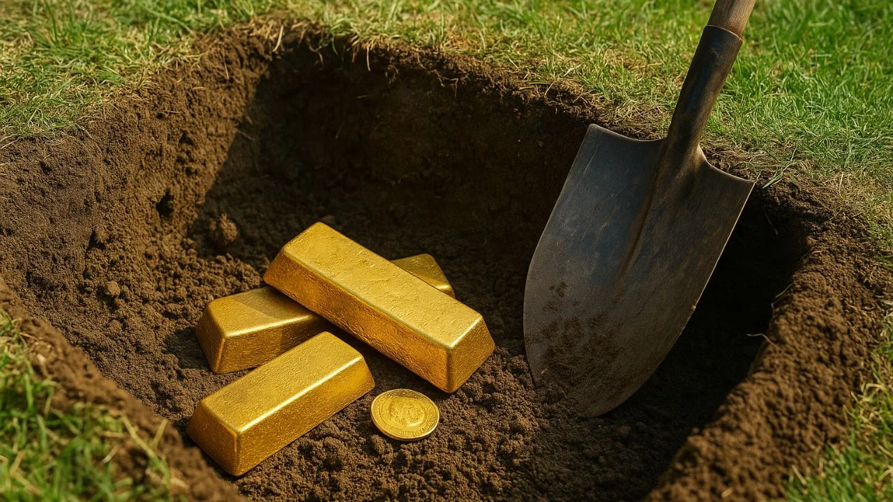 French Gold Discovery: French Homeowner Uncovers $800,000 Gold Treasure in Backyard
