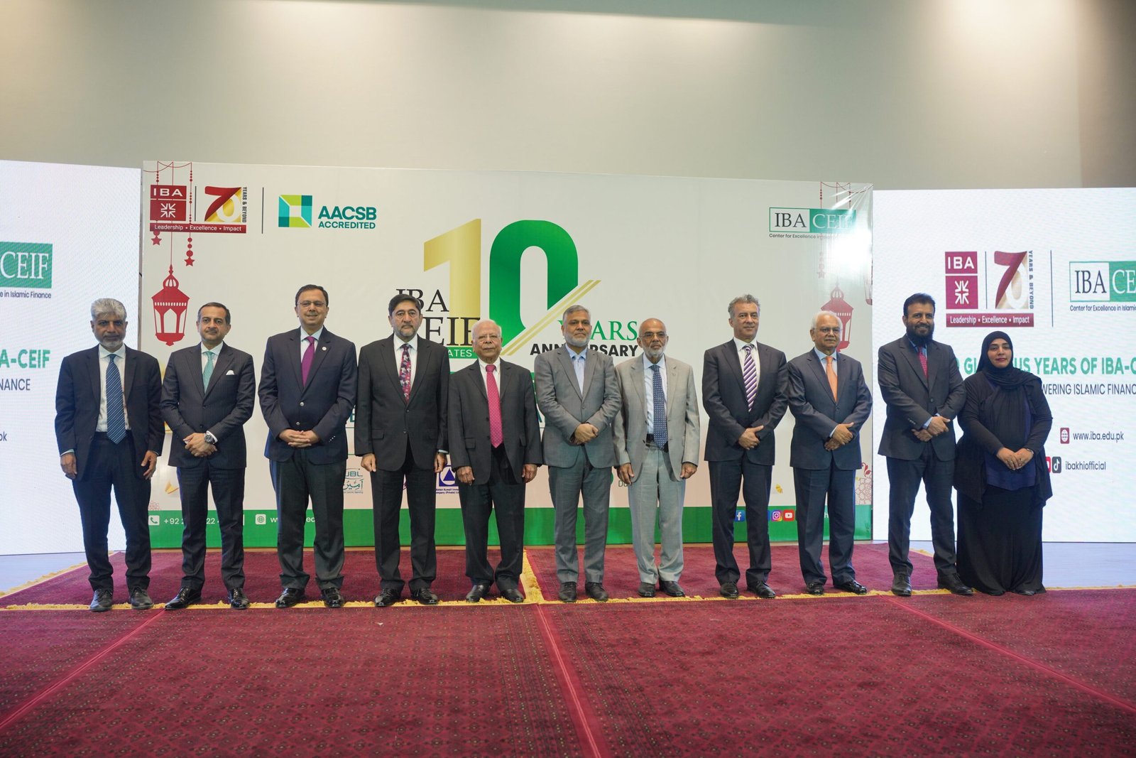IBA KARACHI’S CENTER FOR EXCELLENCE IN ISLAMIC FINANCE (CEIF) MARKS A DECADE OF EXCELLENCE, DRIVING GROWTH AND THOUGHT LEADERSHIP IN ISLAMIC FINANCE