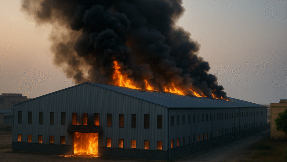 Gul Ahmed Fire Incident: Major Fire Erupts at Gul Ahmed Textile Warehouse in Karachi
