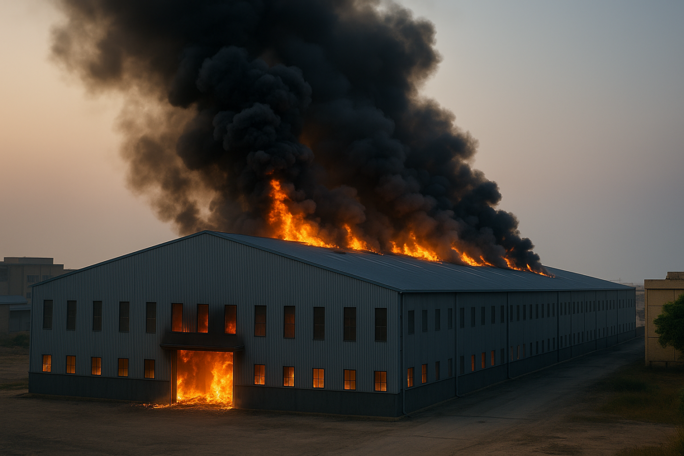 Gul Ahmed Fire Incident: Major Fire Erupts at Gul Ahmed Textile Warehouse in Karachi