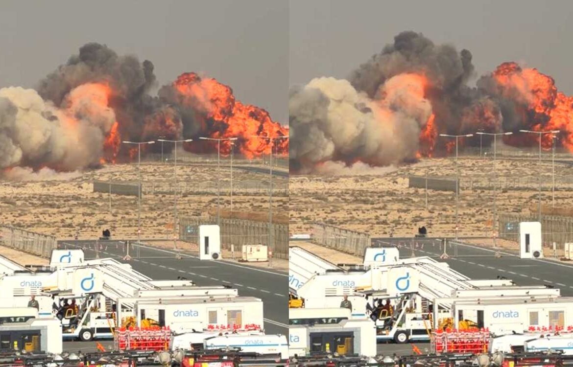 Tejas Fighter Crash During Dubai Air Show Demonstration