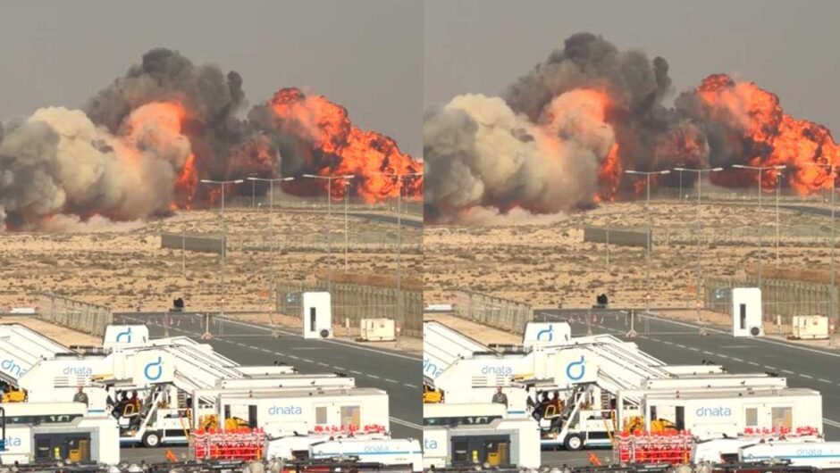 Tejas Fighter Crash During Dubai Air Show Demonstration
