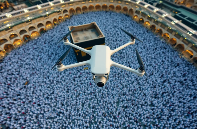 Saudi Arabia Unveils Advanced “Wing Drone” for Hajj Surveillance