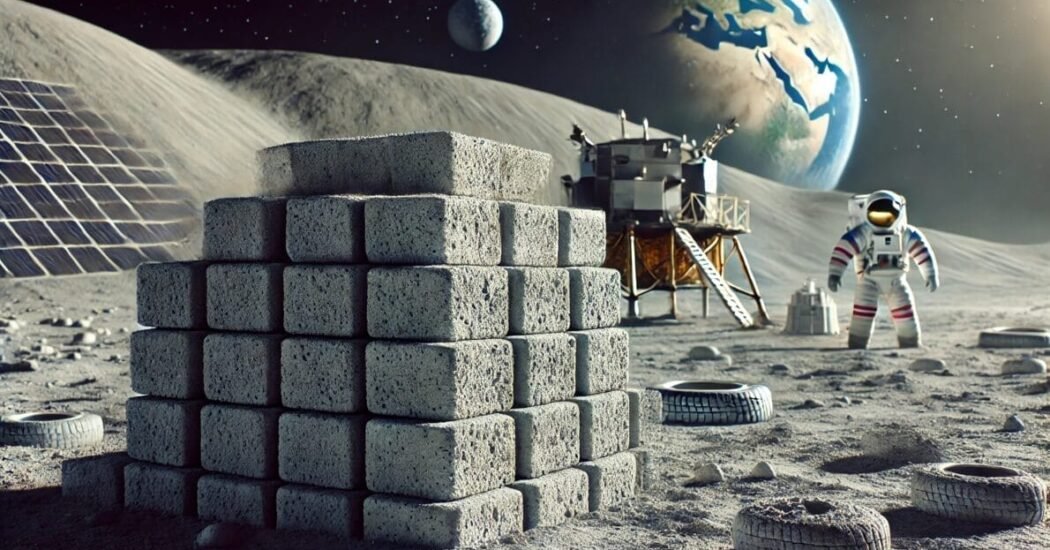 China Space Program, China's Lunar Ambition: Building a Base with Lightweight Bricks