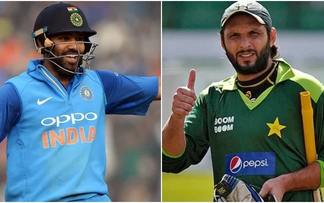 Rohit Sharma Shatters Shahid Afridi's ODI Sixes Record