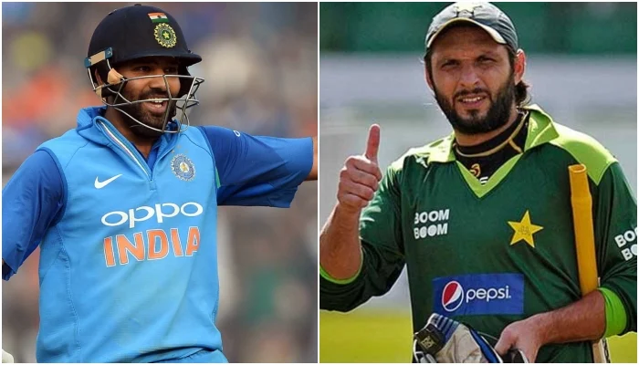 Rohit Sharma Shatters Shahid Afridi's ODI Sixes Record
