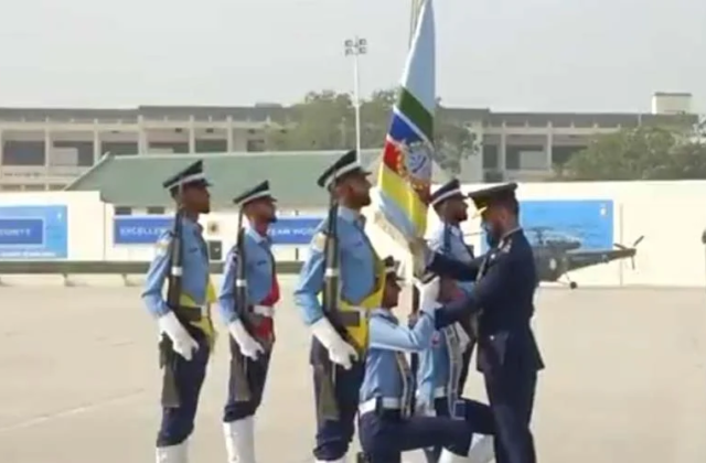 PAF Airmen Academy Korangi Holds Passing-Out Parade, Sri Lankan Trainee Herath Named Best Foreign Graduate
