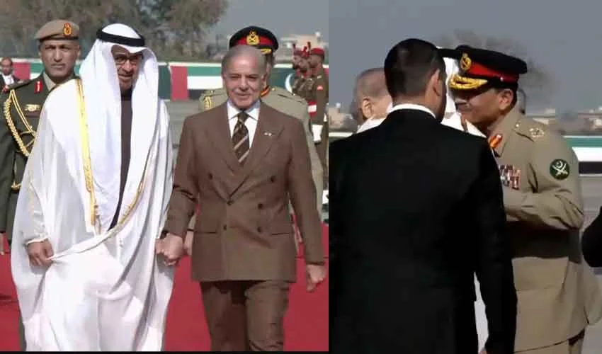 UAE President Sheikh Mohammed Arrives in Pakistan on One-Day Official Visit