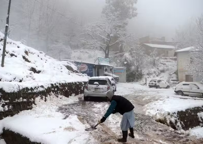 Sub-Zero Temperatures Recorded After Season’s First Snowfall