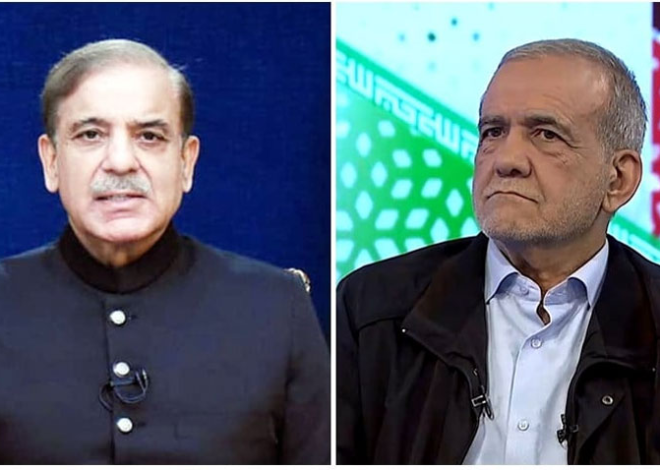 PM Shehbaz Sharif and Iranian President Hold Phone Call on Regional Peace and Stability