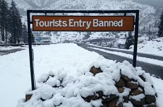 Entry of Tourists Banned After Landslides in Major Northern Area Destination