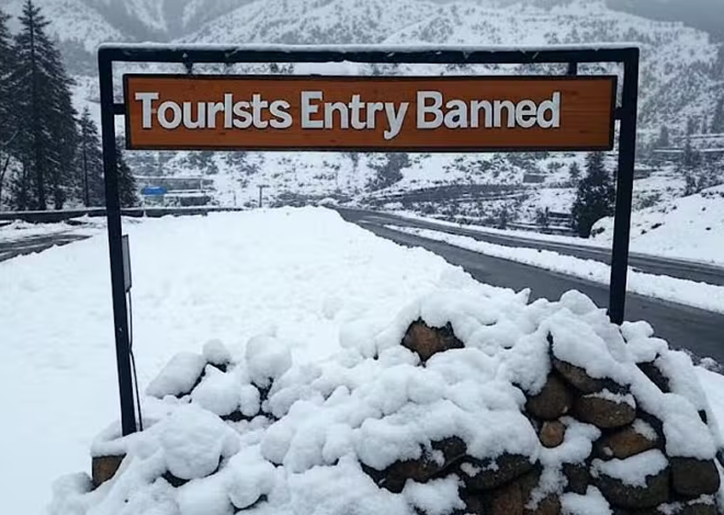 Entry of Tourists Banned After Landslides in Major Northern Area Destination