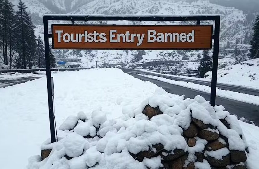 Entry of Tourists Banned After Landslides in Major Northern Area Destination