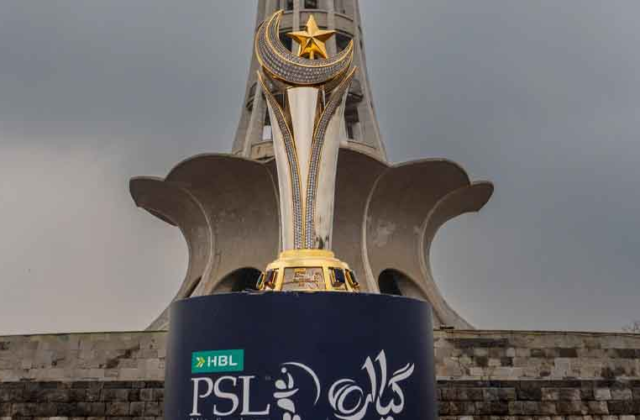 PSL 11 Trophy Arrives in Lahore Ahead of Tournament Kickoff