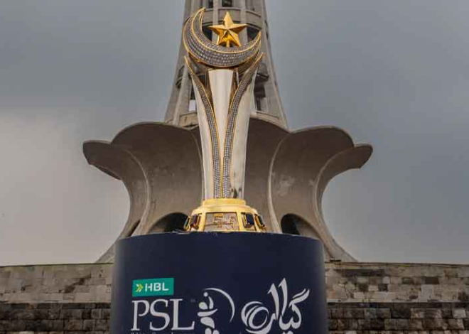 PSL 11 Trophy Arrives in Lahore Ahead of Tournament Kickoff