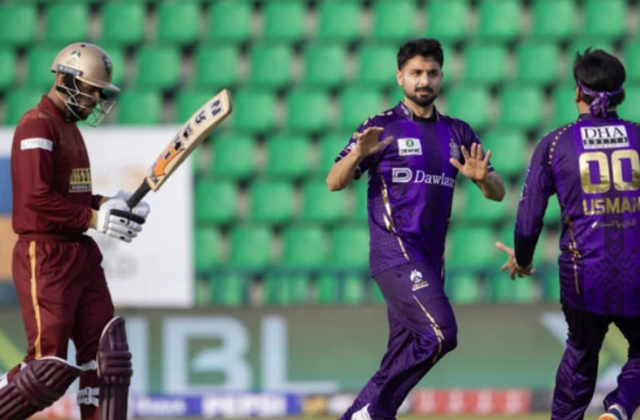 Quetta Gladiators Secure First PSL 11 Victory with Dominant Win Over Hyderabad Kingsmen