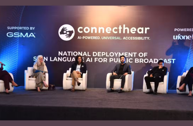 ConnectHear Expands Sign Language AI Nationwide in Partnership with GSMA and Ufone