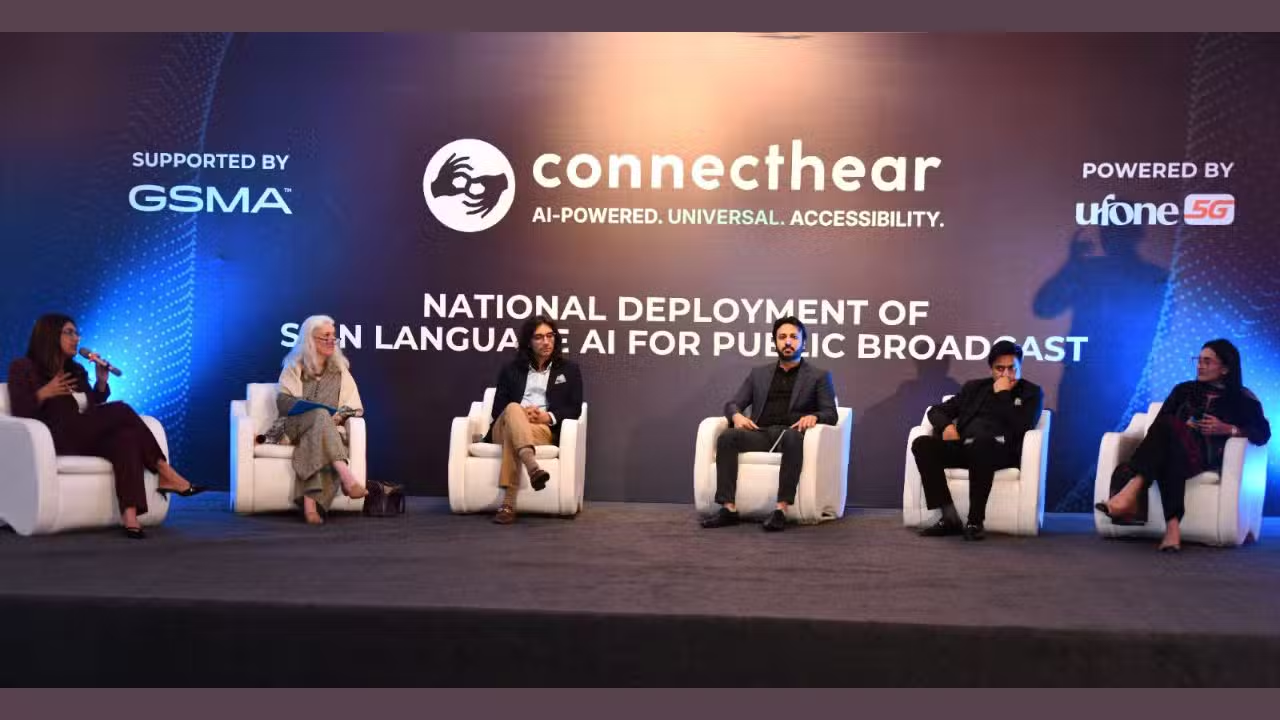 ConnectHear Expands Sign Language AI Nationwide in Partnership with GSMA and Ufone