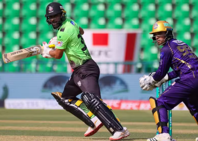 PSL 11: Lahore Qalandars Edge Past Quetta Gladiators in Thrilling Nine-Run Victory