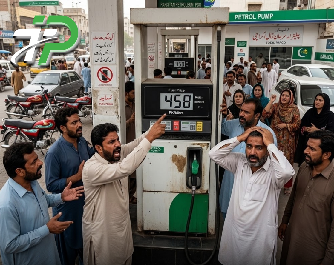 Fuel Prices Surge in Pakistan as Petrol Hits Rs 458.40 and Diesel Crosses Rs 520