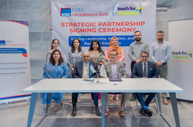 LOLC Microfinance Bank and Teach For Pakistan Join Hands to Support Underserved Communities