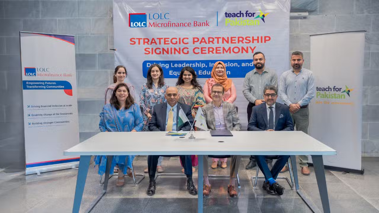 LOLC Microfinance Bank and Teach For Pakistan Join Hands to Support Underserved Communities