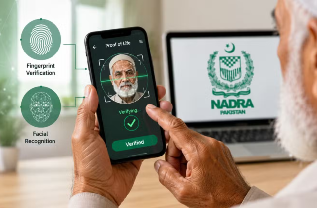 Pakistan to Introduce NADRA App-Based Proof of Life Verification for Pensioners