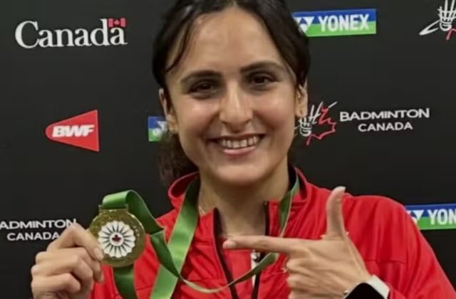 Former Pakistani Badminton Champion Clinches Major International Title in Canada